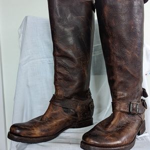 Frye Veronica Back Zip Boots 8.5B